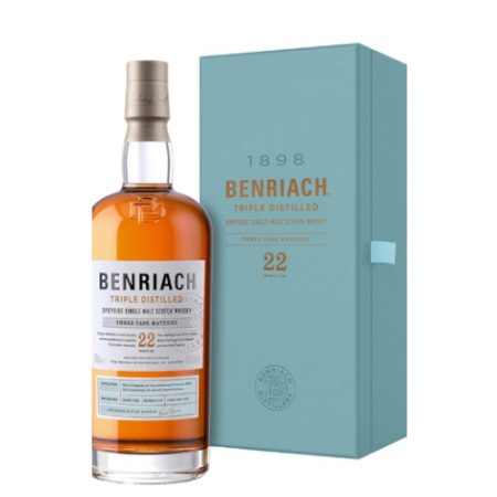 Benriach 22 years triple distilled 70cl