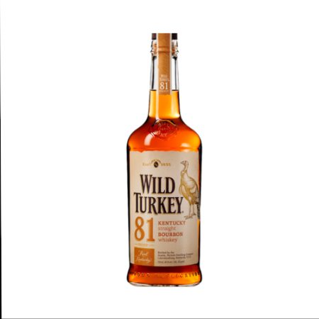 Wild Turkey bourbon 81 proof 70cl